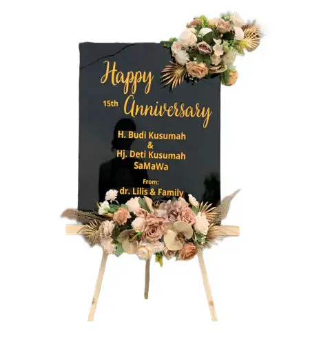 Papan Bunga Akrilik Dimong