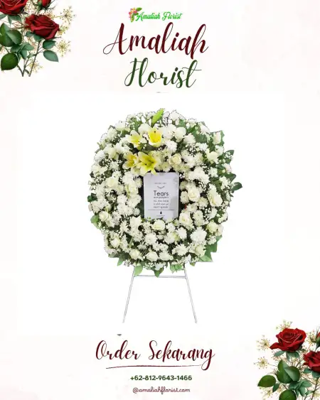 Krans Bunga Duka Dimong